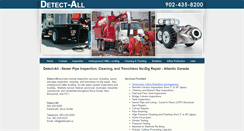 Desktop Screenshot of detectall.ca